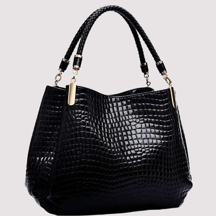 NOVA | Fashionable Serpentine Texture Tote
