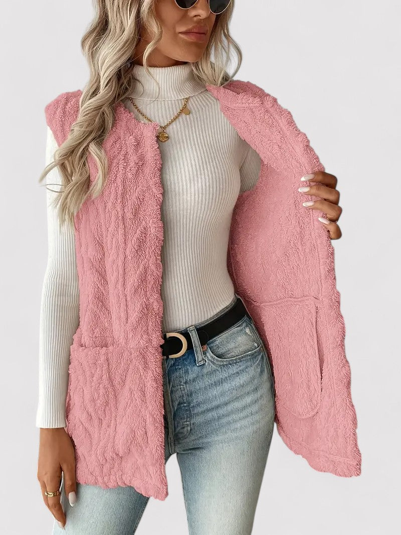 NOVA | Fashionable Women's Open Knit Cardigan
