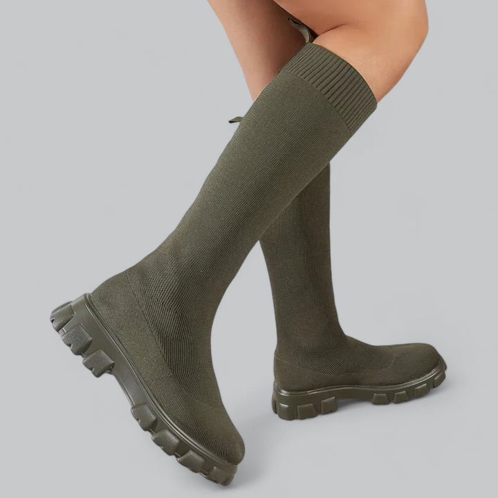 NOVA | Fashionable Women's Stretch Knee High Boots
