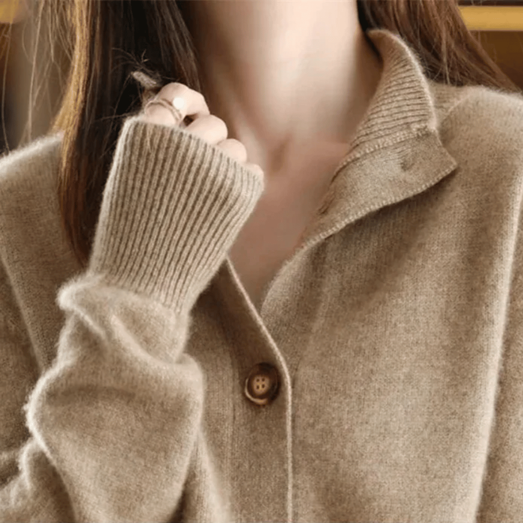 NOVA | Fashionable Women's Wool Cardigan
