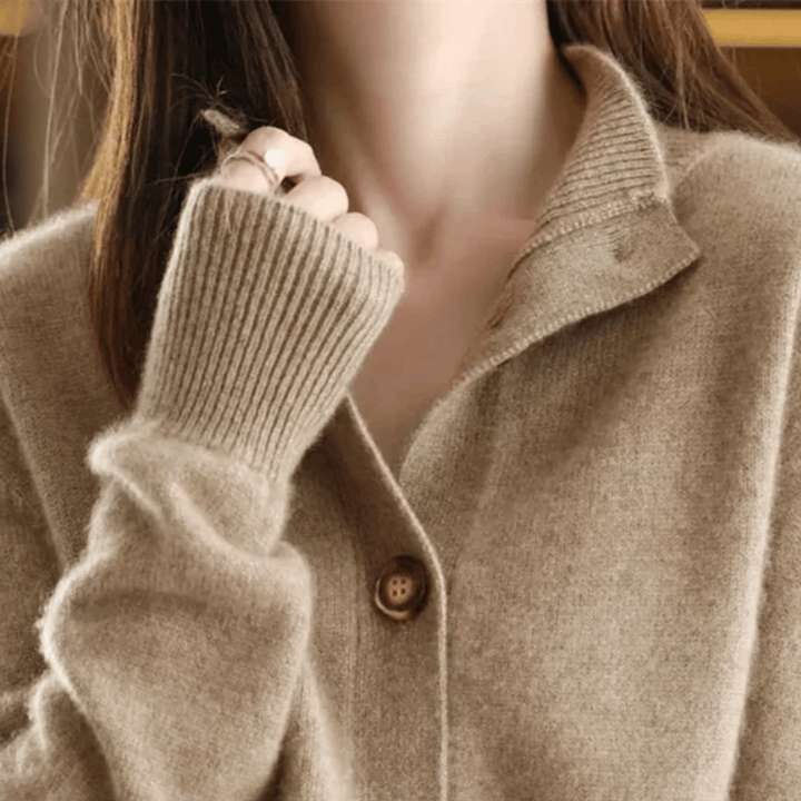 NOVA | Fashionable Women's Wool Cardigan
