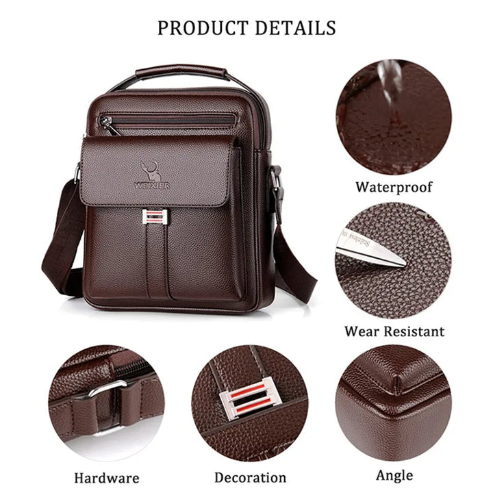 NOVA | Functional PU shoulder satchel for men

