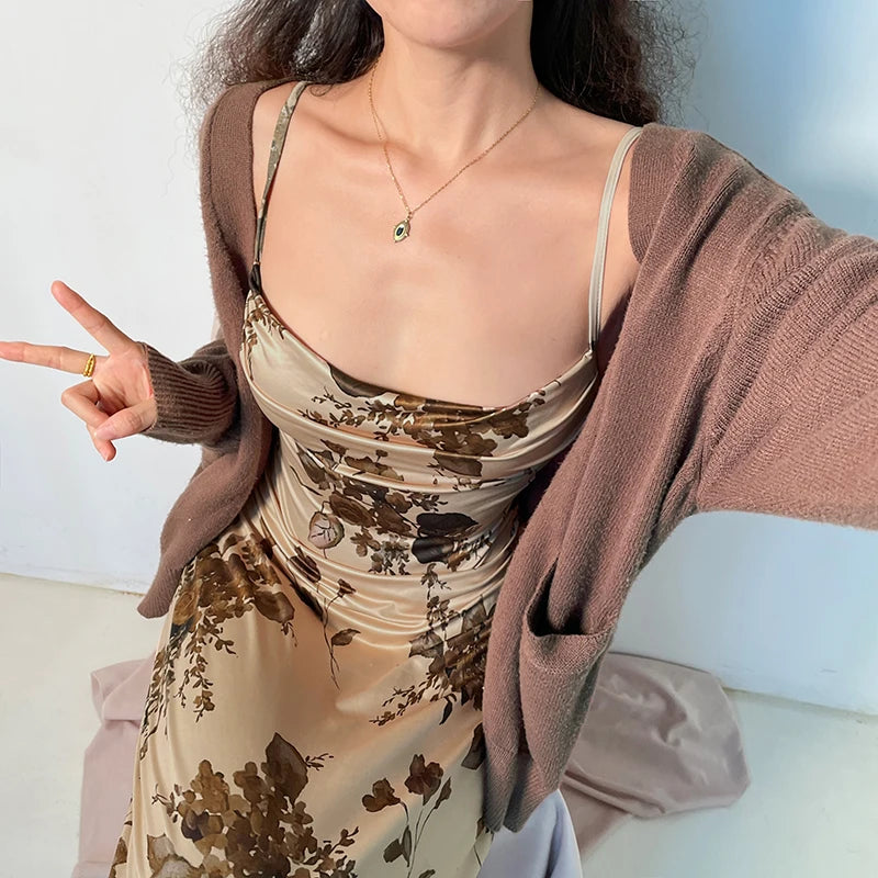 NOVA | Lightweight Floral Maxi Dress for Women

