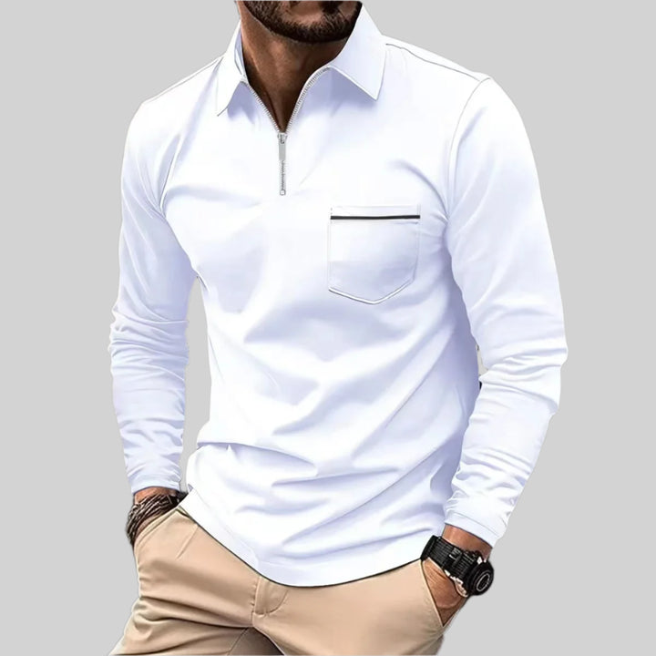 NOVA | Men's Breathable Knit Polo Shirt
