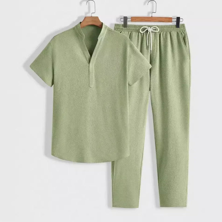 NOVA | Men's Breathable Short Sleeve Suit and Pants

