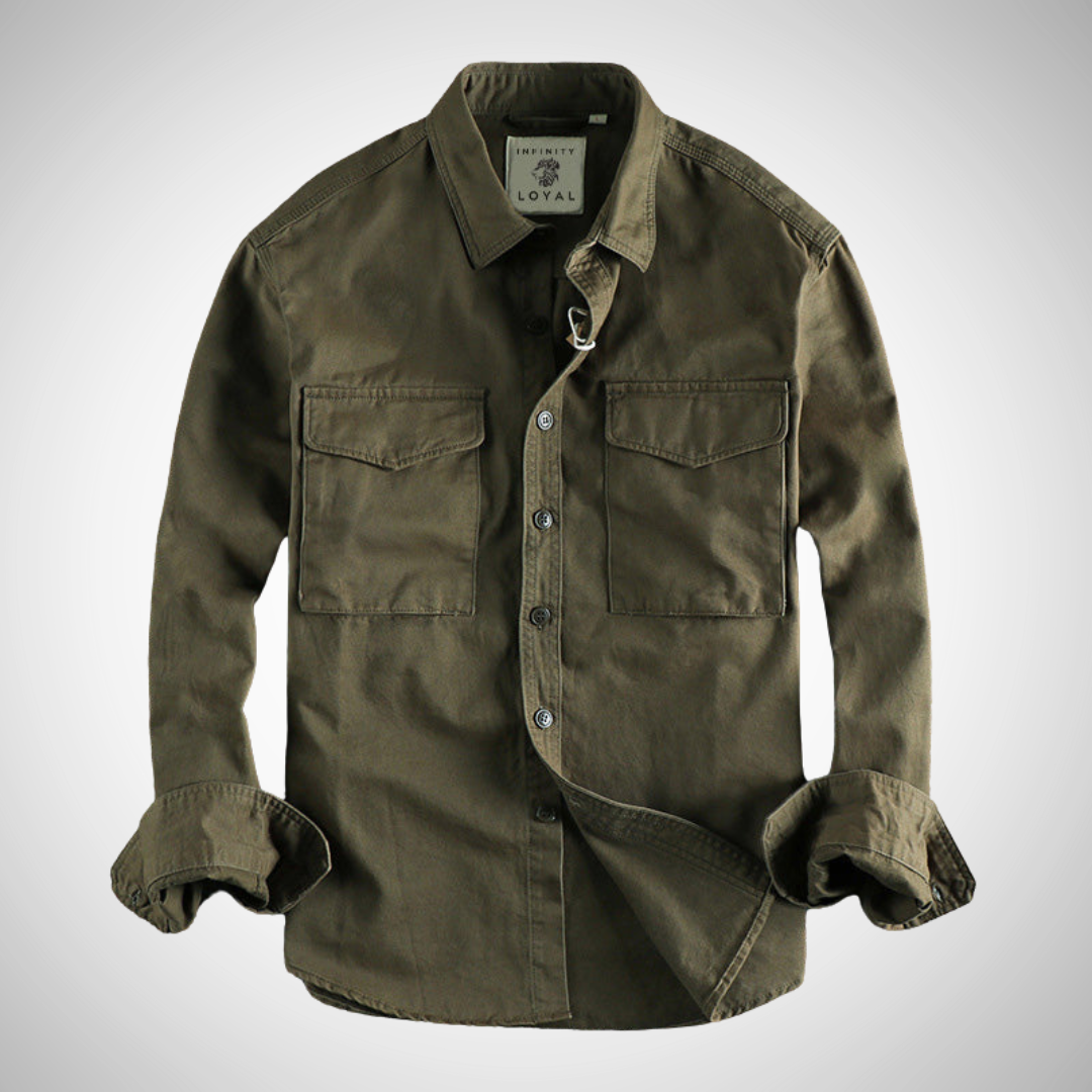 NOVA | Men's Casual Corduroy Shirt – Timeless Design

