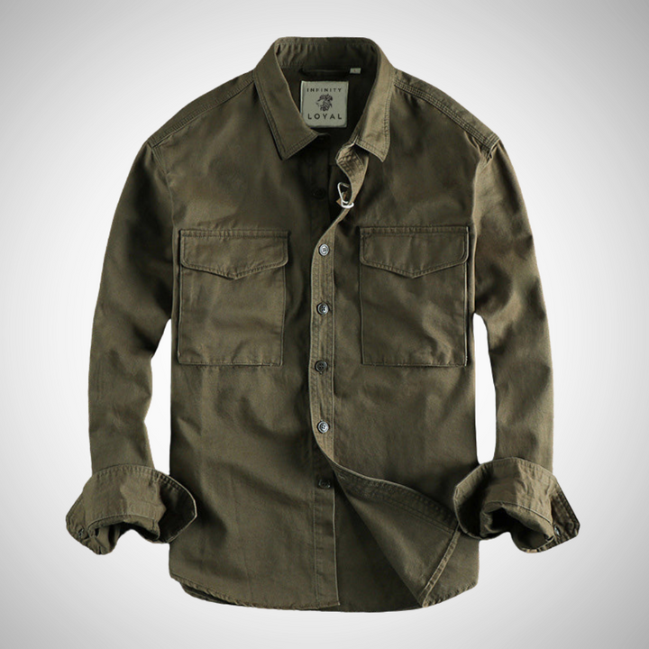 NOVA | Men's Casual Corduroy Shirt – Timeless Design

