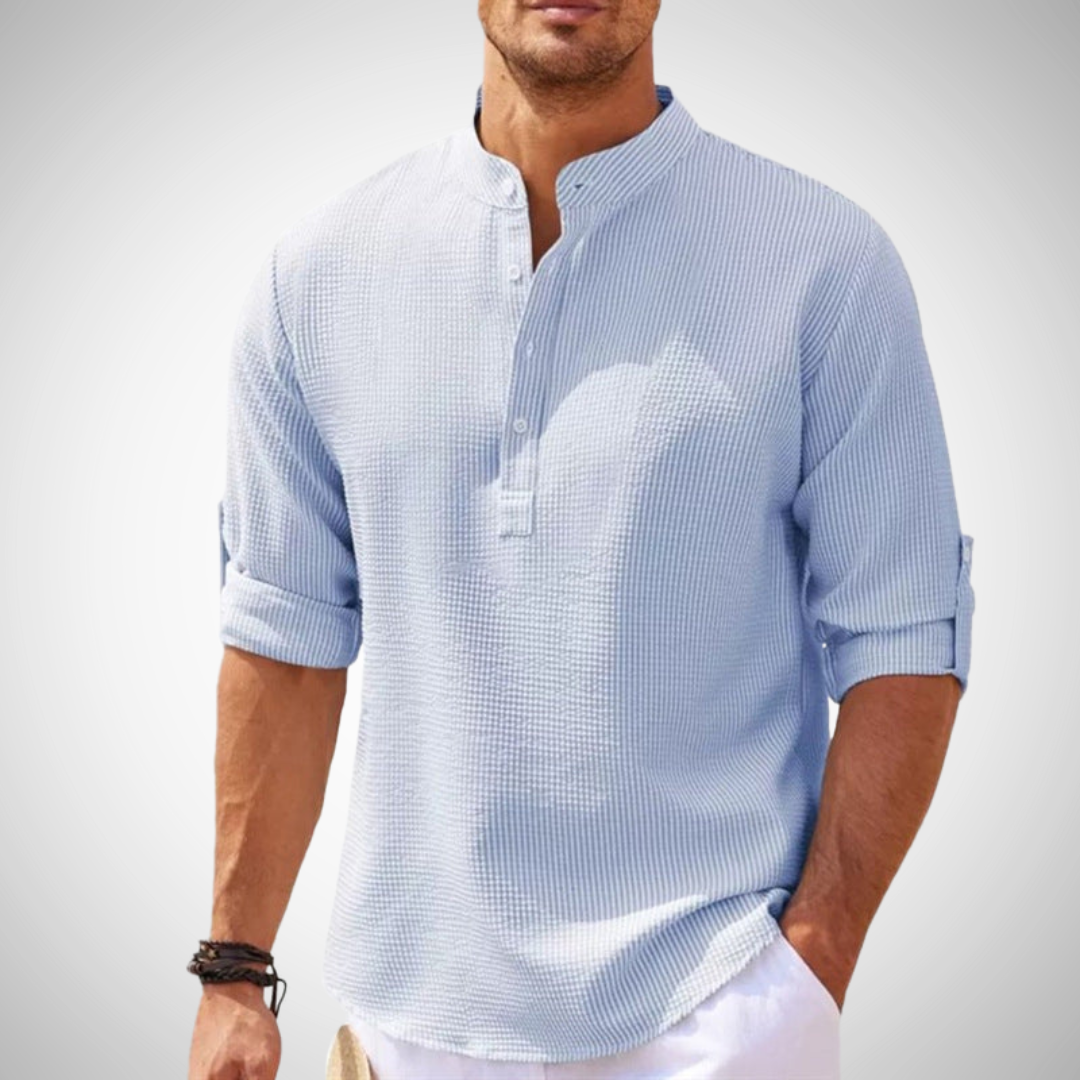 NOVA | Men's Casual Cotton Shirt – Soft & Stylish

