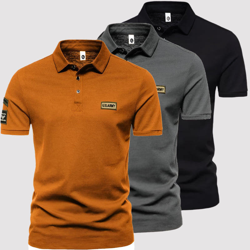 NOVA | Men's Casual Polo Shirt – Breathable & Stylish
