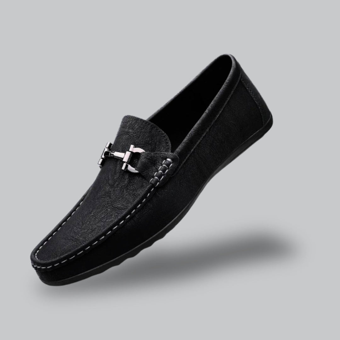 NOVA | Men's Classic Business Leather Loafers – Timeless & Professional

