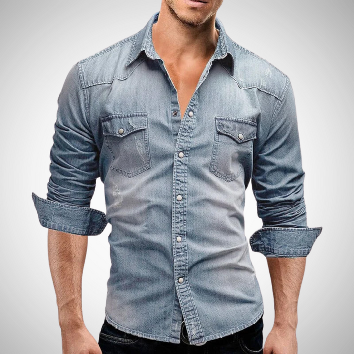 NOVA | Men's Classic Denim Shirt

