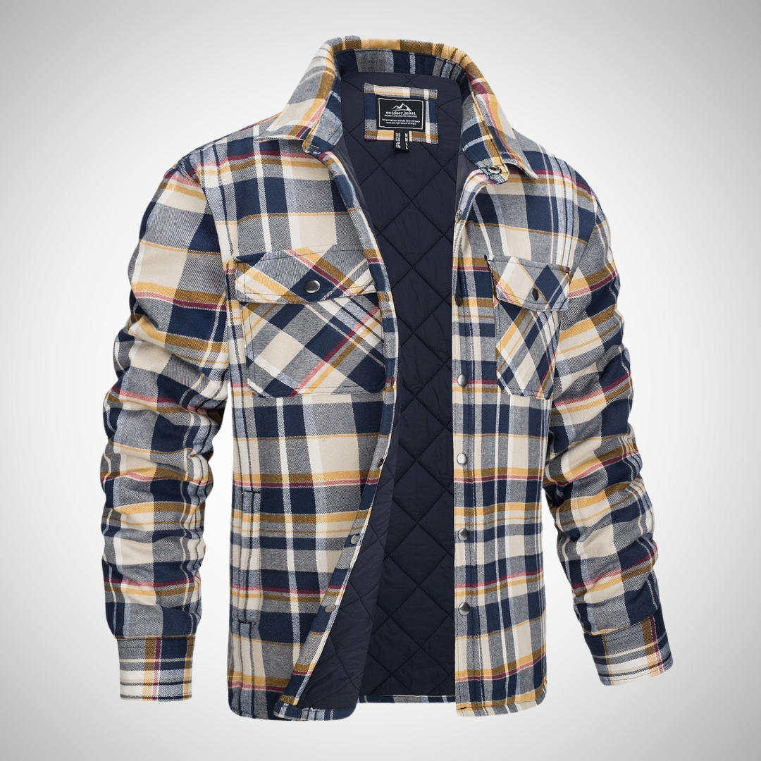 NOVA | Men's Classic Flannel Shirt – Soft & Warm

