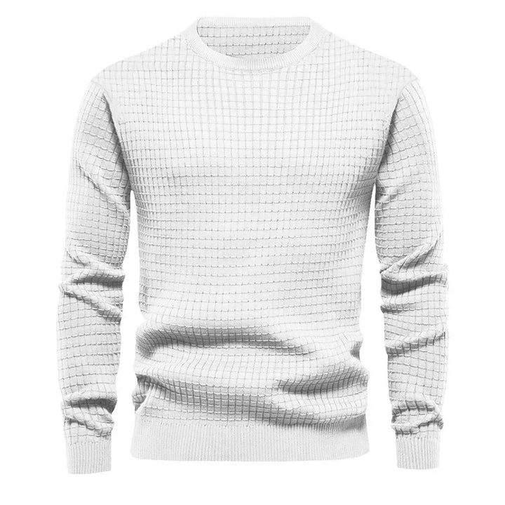 NOVA | Men's Cozy Textured Crewneck Sweater
