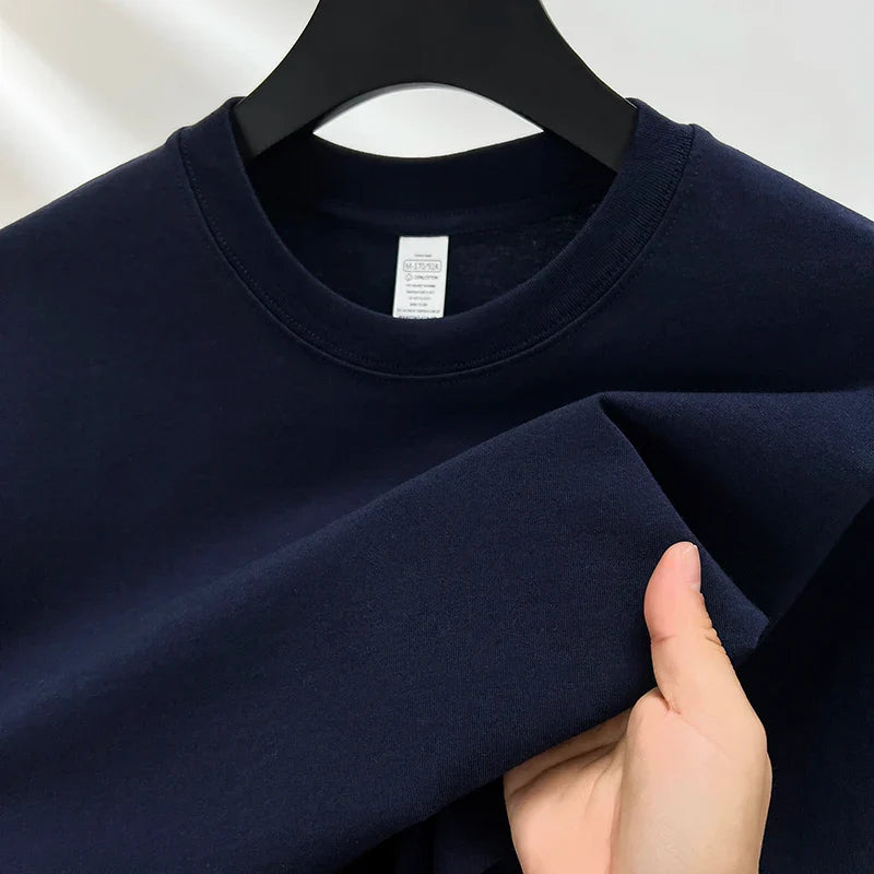 NOVA | Men's Essential Cotton Crew Neck Tee

