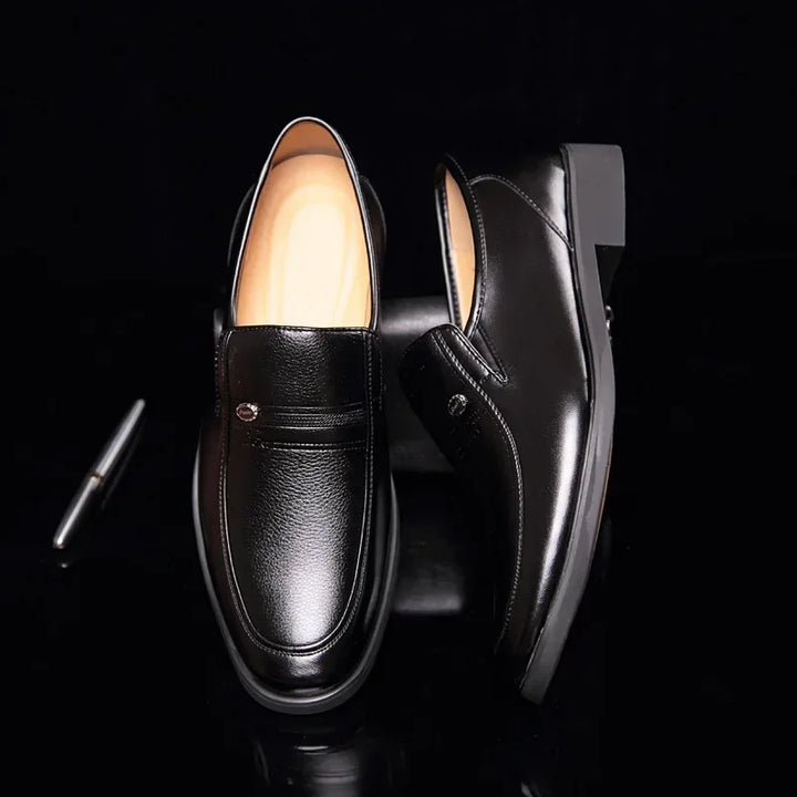 NOVA | Men's Formal Leather Loafers – Sleek & Versatile Design

