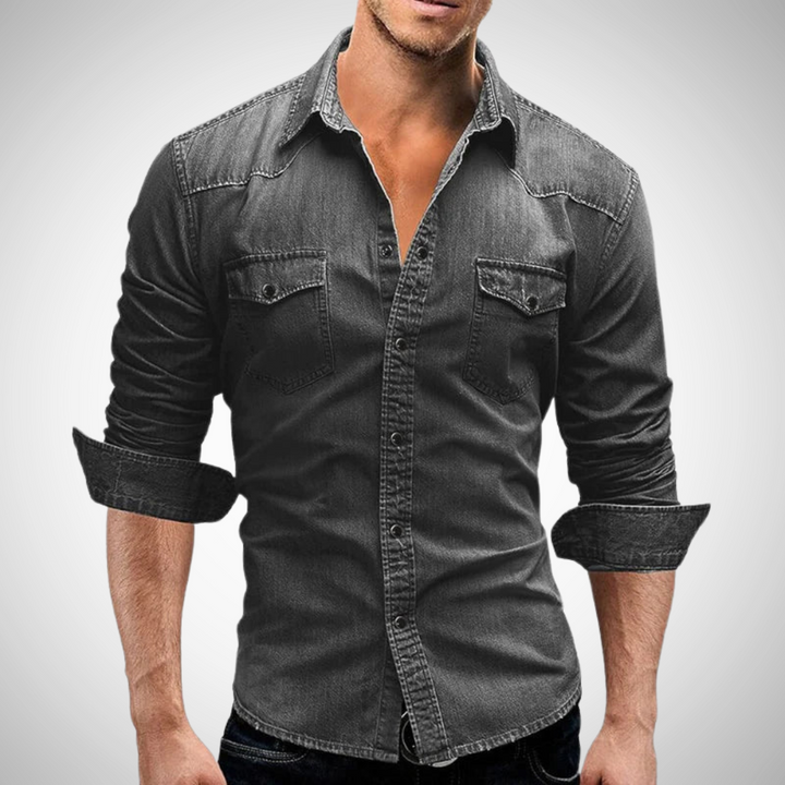 NOVA | Men's Lightweight Denim Shirt

