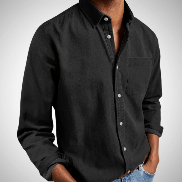 NOVA | Men's Lightweight Linen Cotton Shirt

