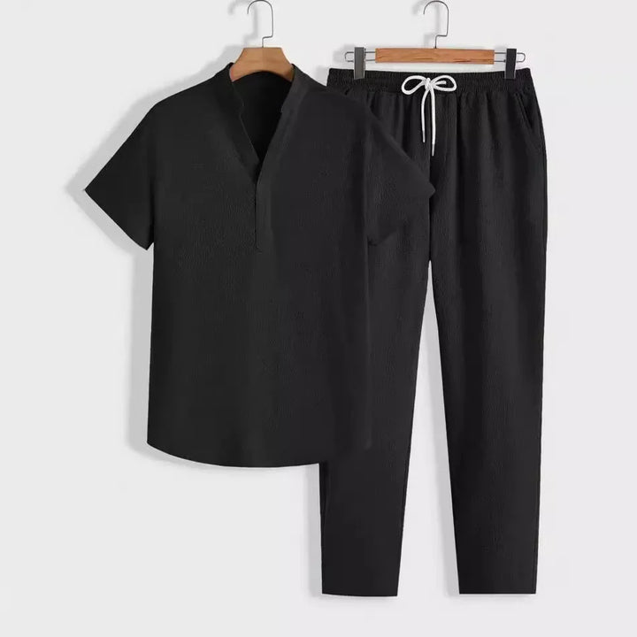 NOVA | Men’s Lightweight Summer Suit with Short Sleeves

