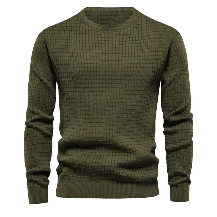 NOVA | Men's Lightweight Textured Knit Pullover

