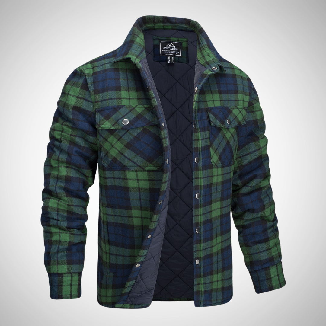 NOVA | Men's Long Sleeve Flannel Shirt – Timeless Style

