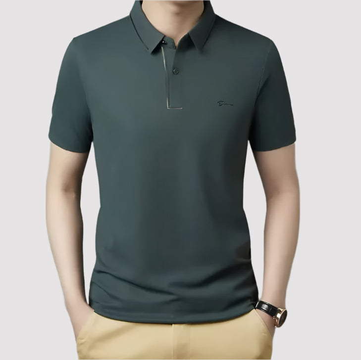 NOVA | Men's Modern Fit Smart Polo Shirt
