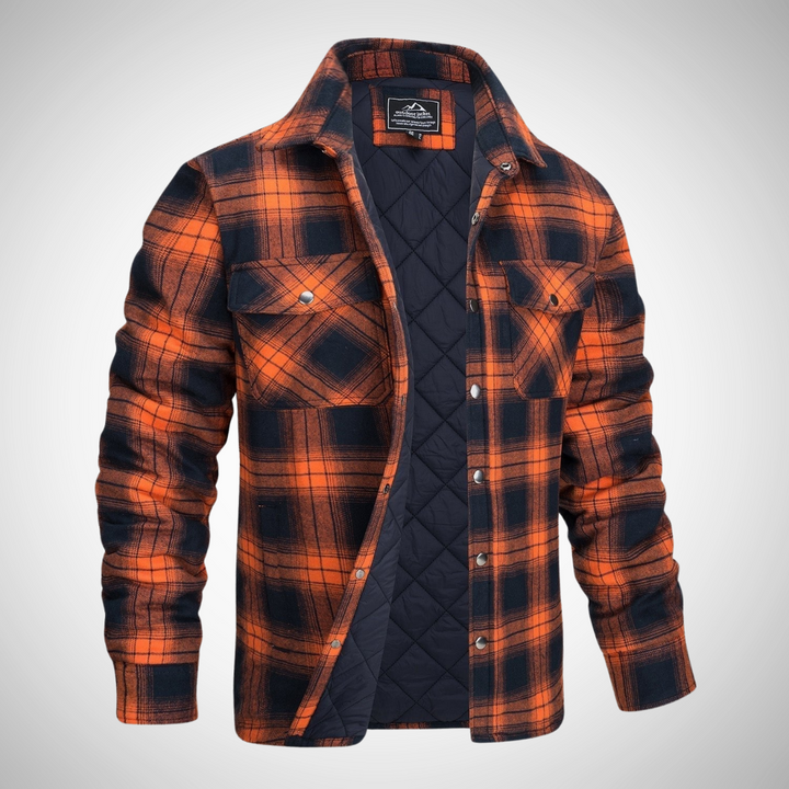 NOVA | Men's Plaid Flannel Shirt – Cozy & Stylish

