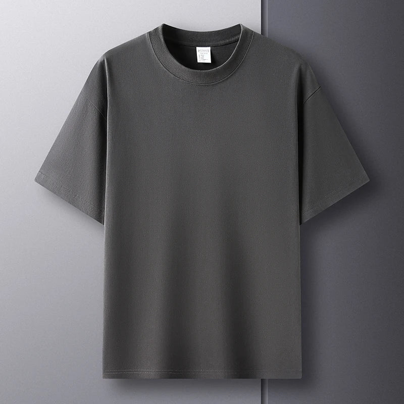 NOVA | Men's Premium Cotton Crew Neck T-Shirt – Soft & Comfortable

