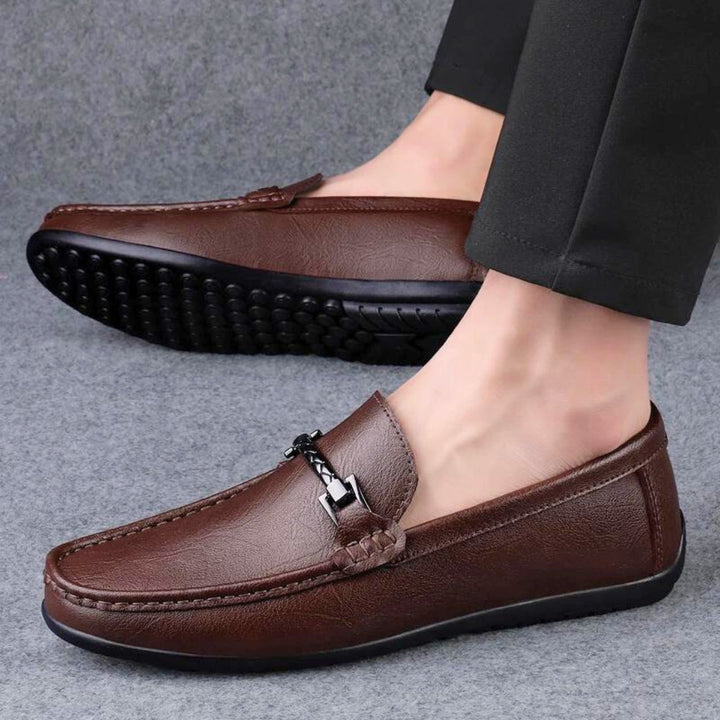 NOVA | Men's Premium Leather Loafers – Timeless Elegance

