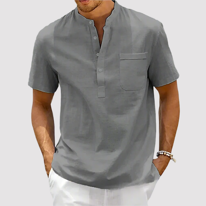 NOVA | Men's Soft & Stylish Pure Linen Shirt


