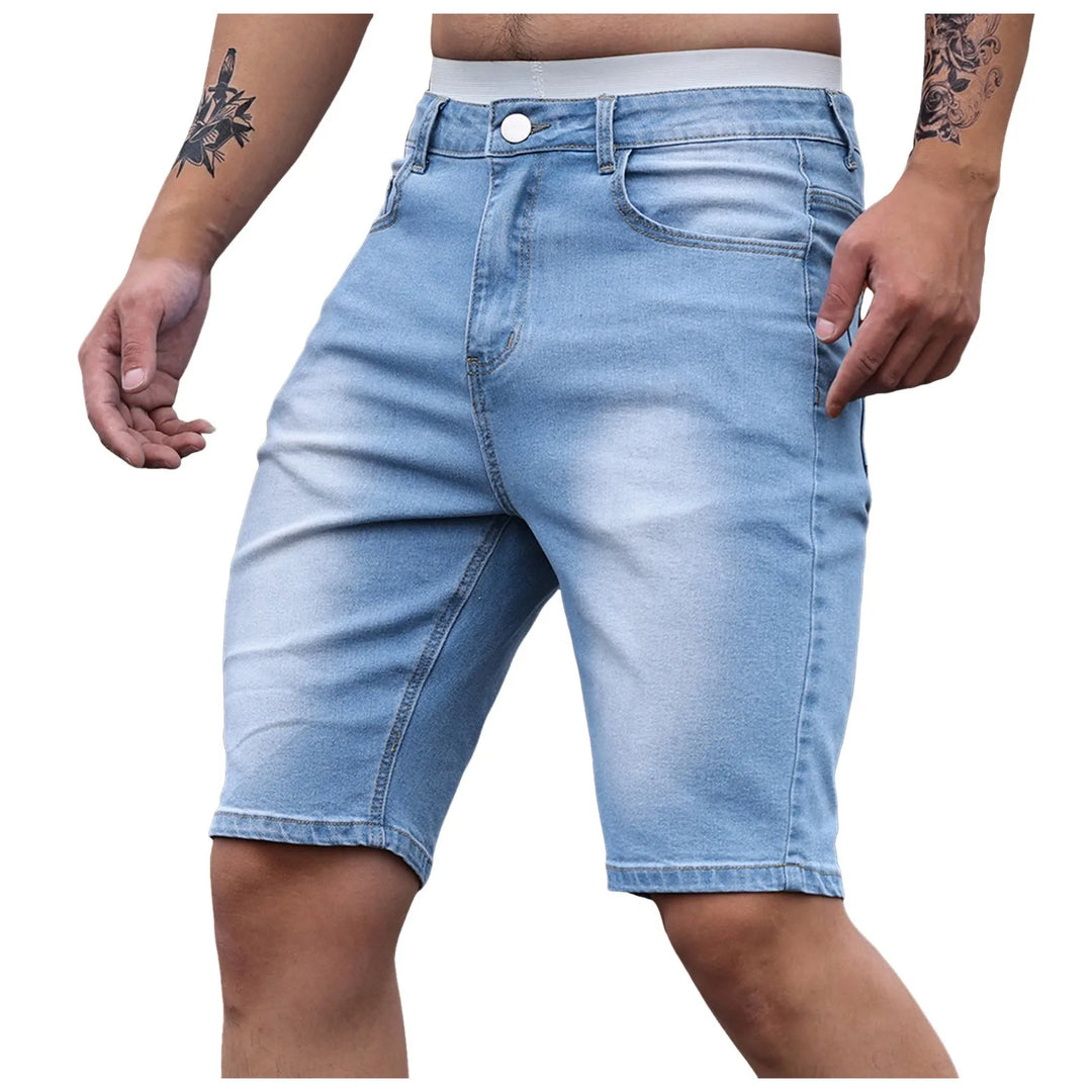 NOVA | Men's Stretch Denim Jean Shorts

