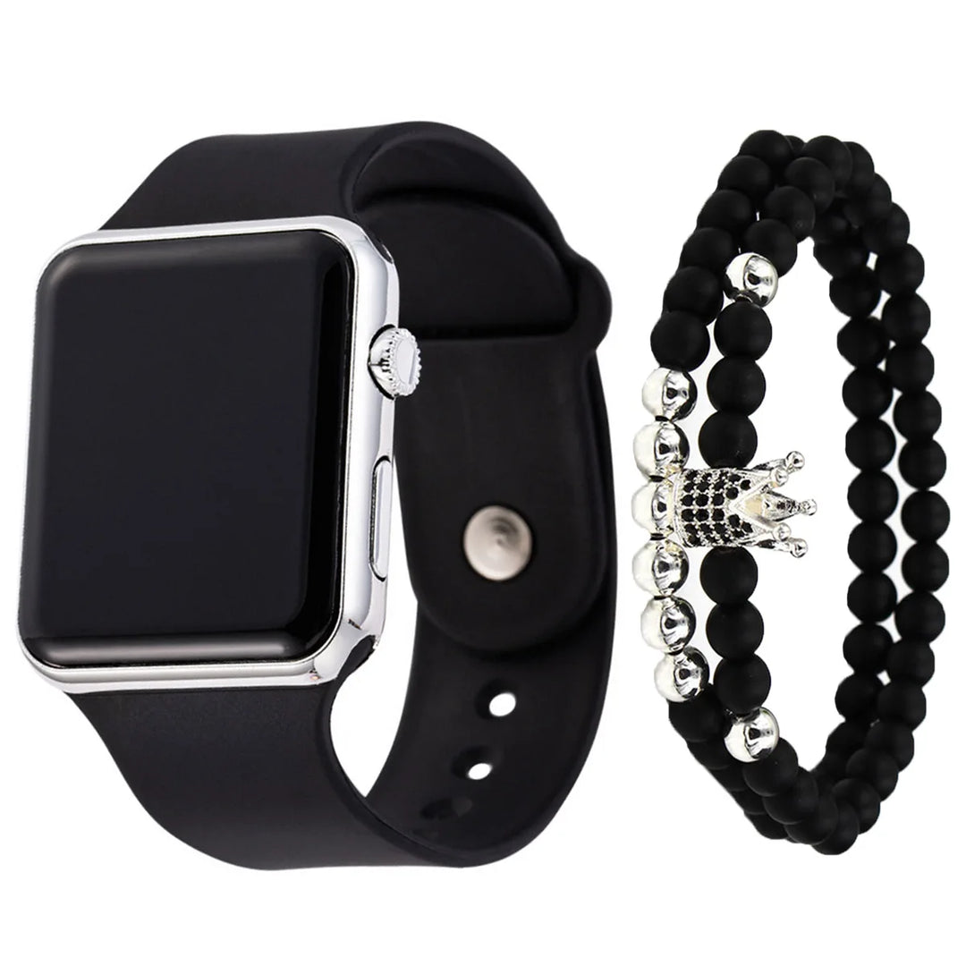NOVA | NOVA Men's Minimalist Digital Watch – LED Display

