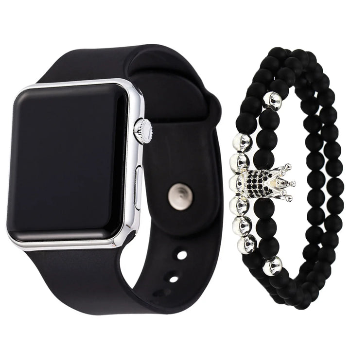 NOVA | NOVA Men's Minimalist Digital Watch – LED Display

