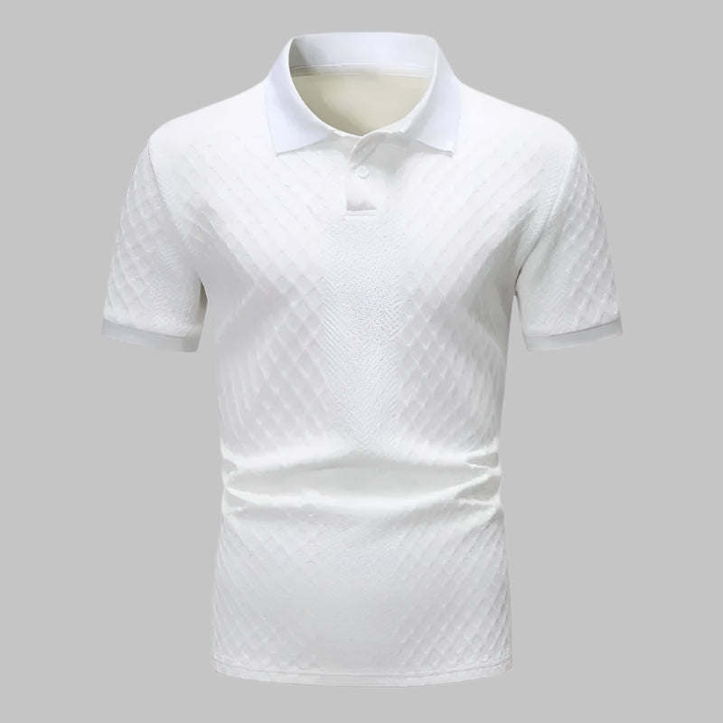 NOVA | NOVA brand men’s striped polo shirt – breathable cotton blend

