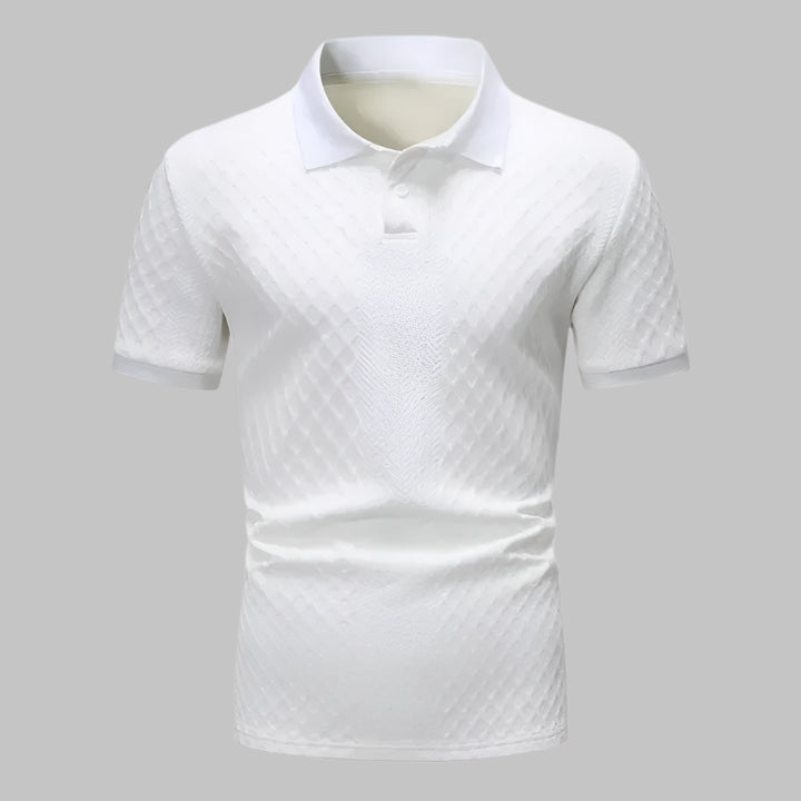 NOVA | NOVA brand men’s striped polo shirt – breathable cotton blend

