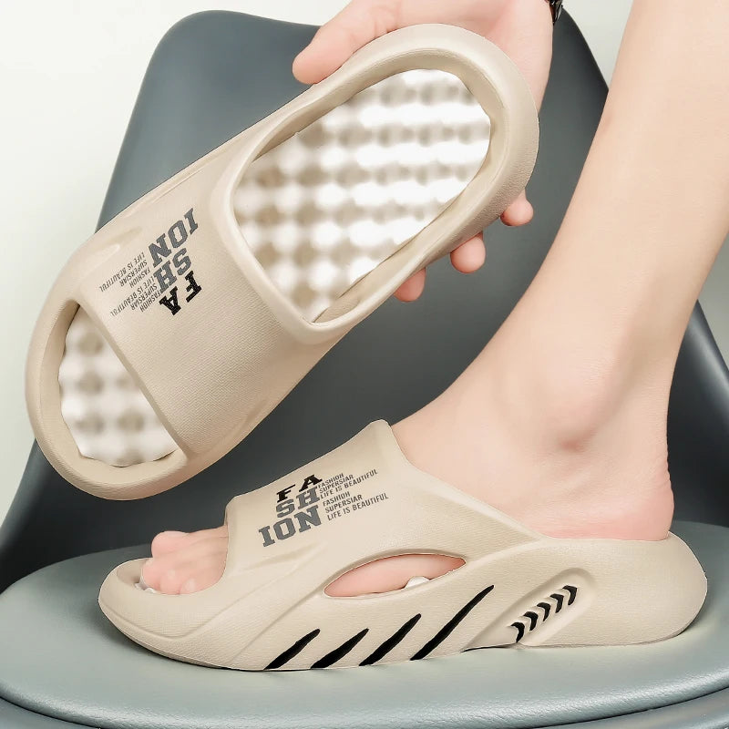NOVA | Open-toe EVA slides for warm weather comfort

