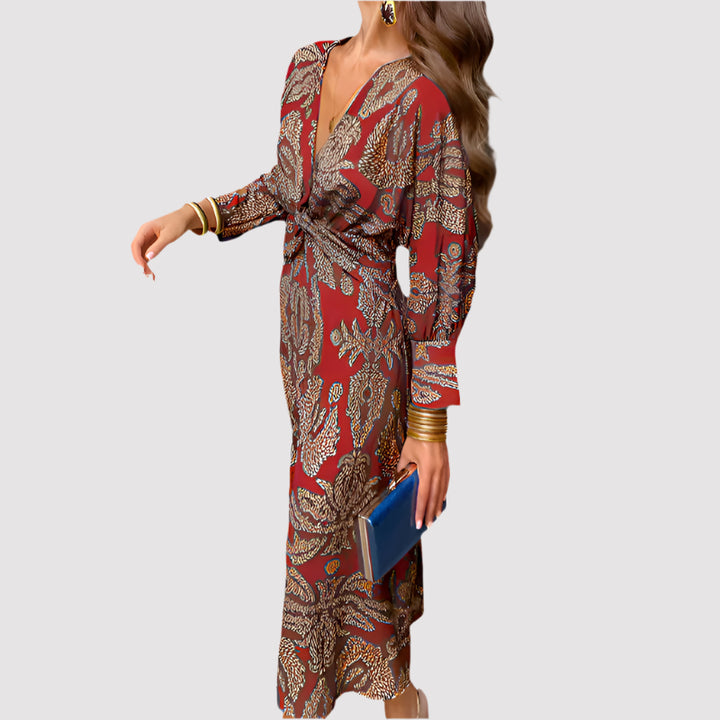 NOVA | Oriana Elegant Long Sleeve Dress

