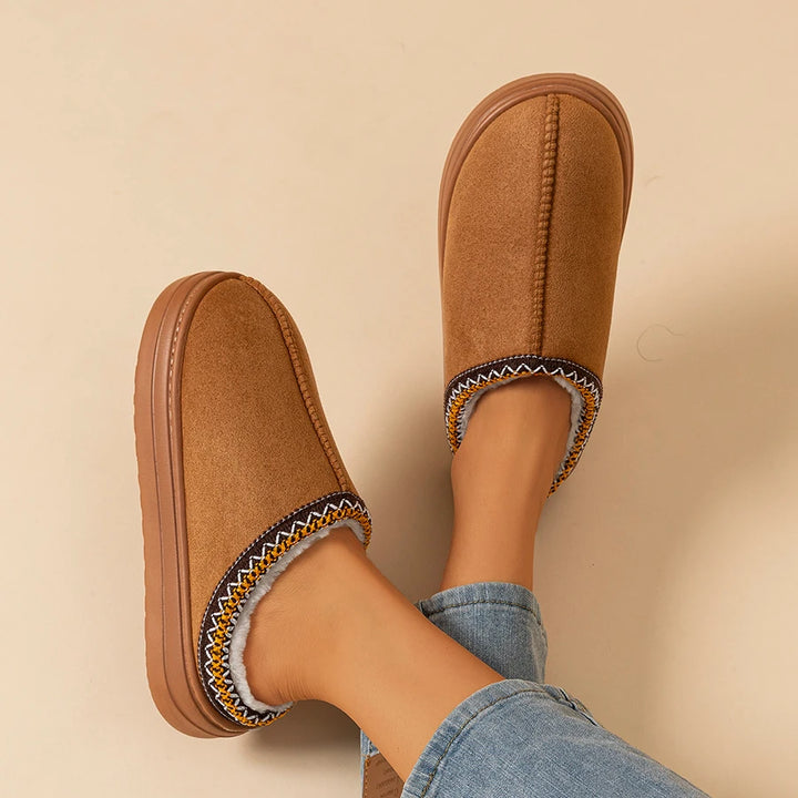 NOVA | Plush Cotton Slippers for Women
