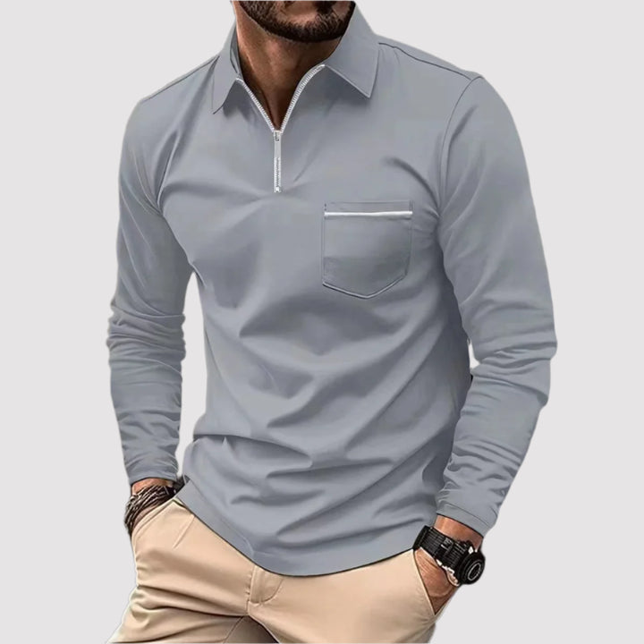 NOVA | Premium Cotton Blend Knit Polo for Men
