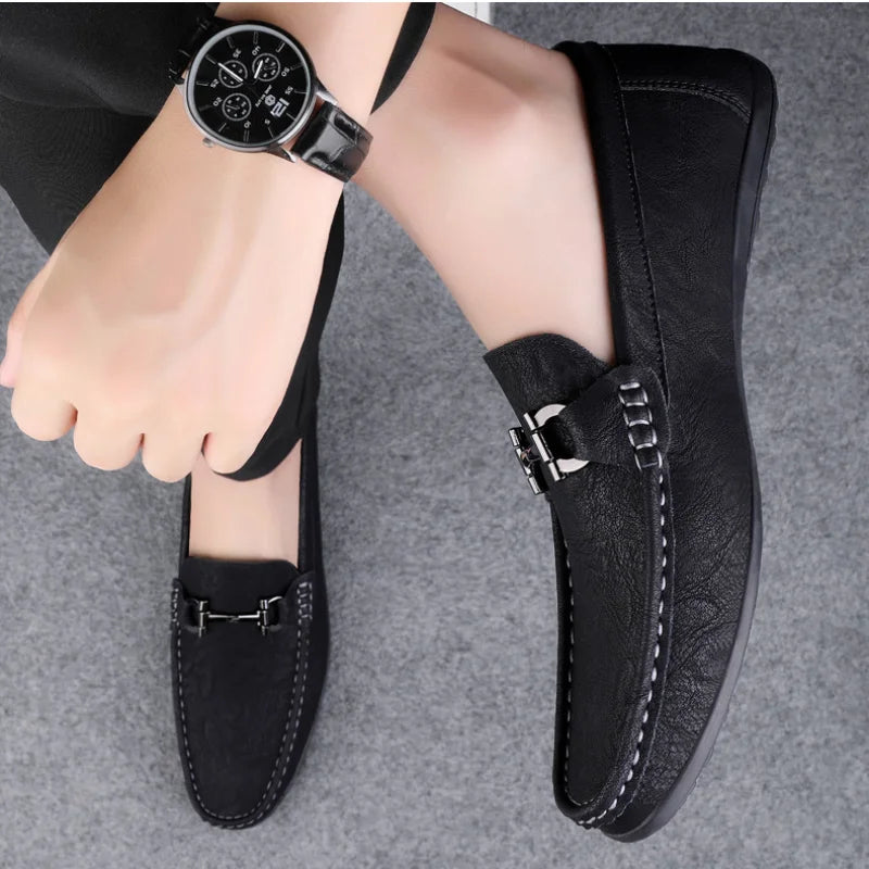 NOVA | Premium Leather Loafers for Men – Business & Formal Wear

