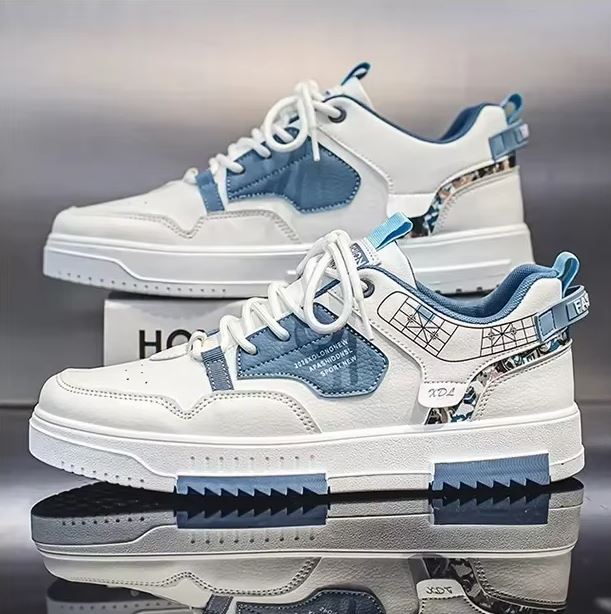 NOVA | Premium Leather Sneakers for Men – Lightweight & Breathable

