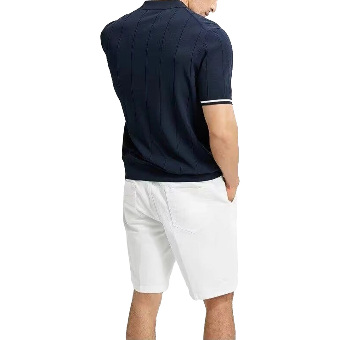 NOVA | Premium Men's Casual Polo with Zipper
