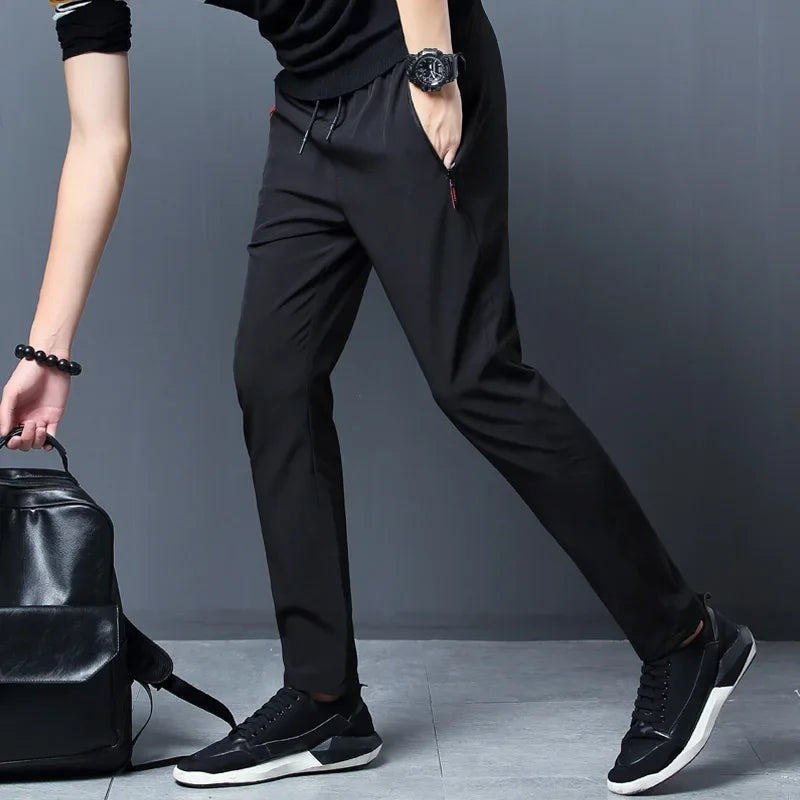 NOVA | Premium Men's Silk Loose Pants for Comfort
