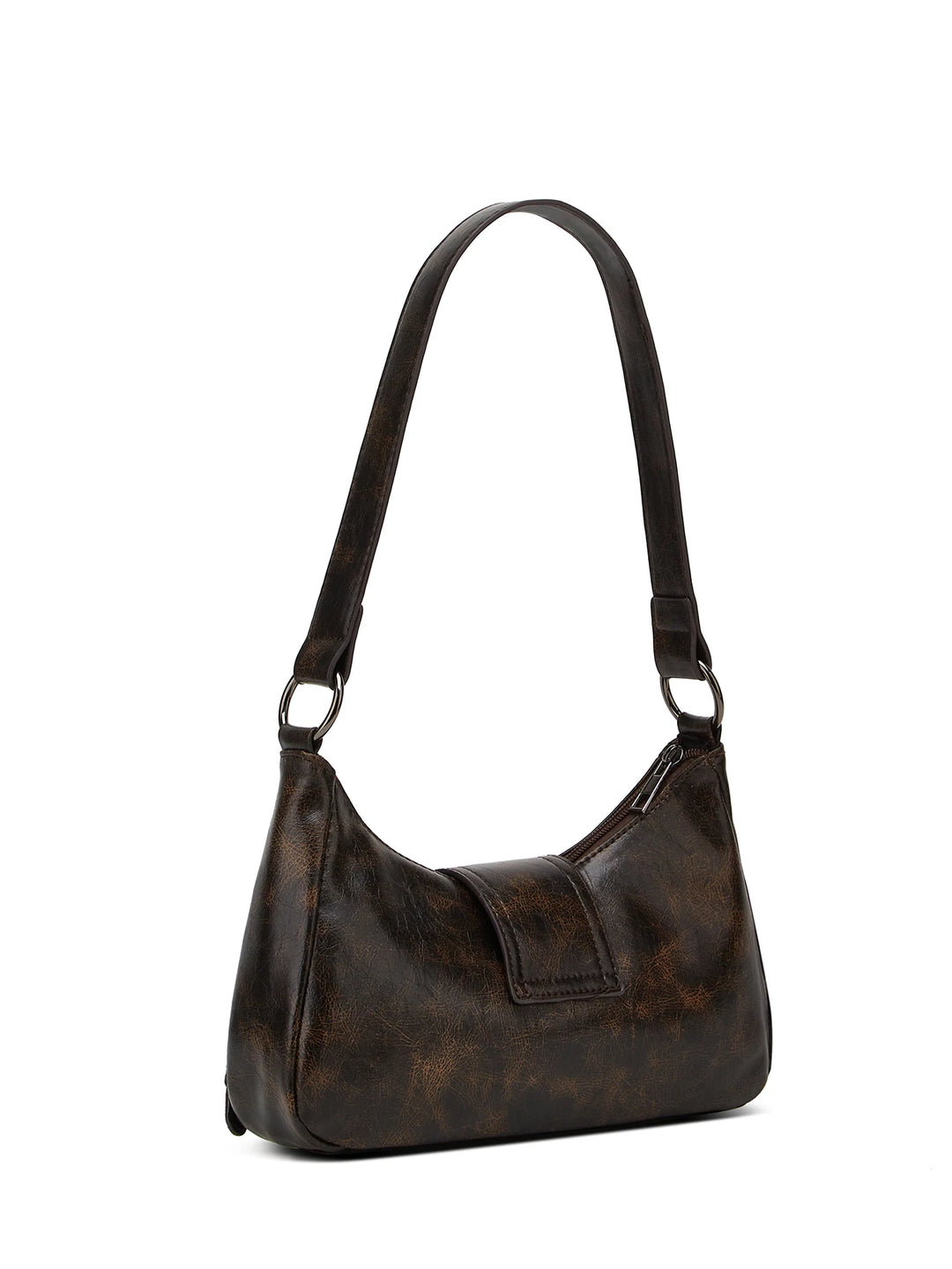 NOVA | Rivet-adorned PU shoulder bag for women

