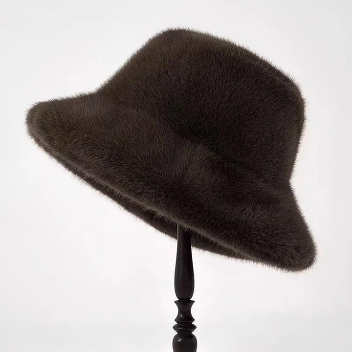 NOVA | Soft Fluffy Fur Winter Bucket Hat for Women