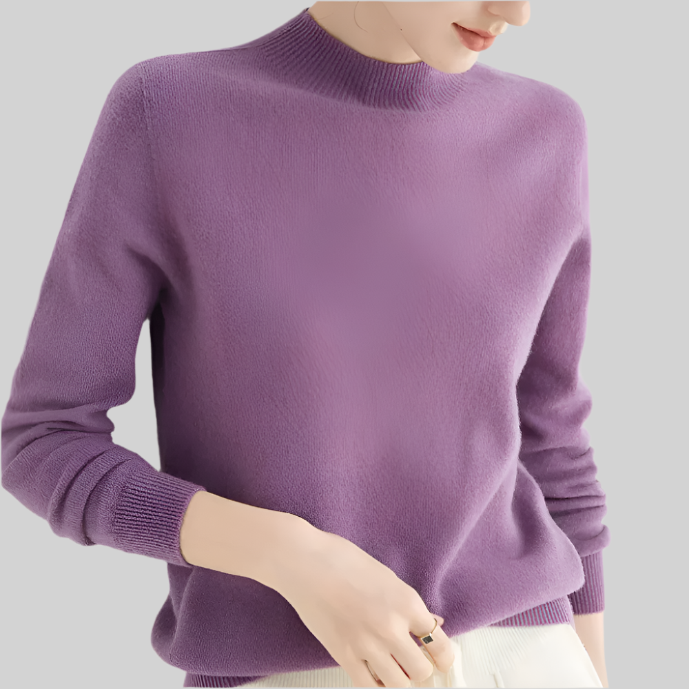NOVA | Soft Knitted Cashmere Sweater for Women
