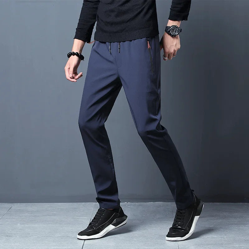 NOVA | Soft & Lightweight Men's Silk Loose Pants
