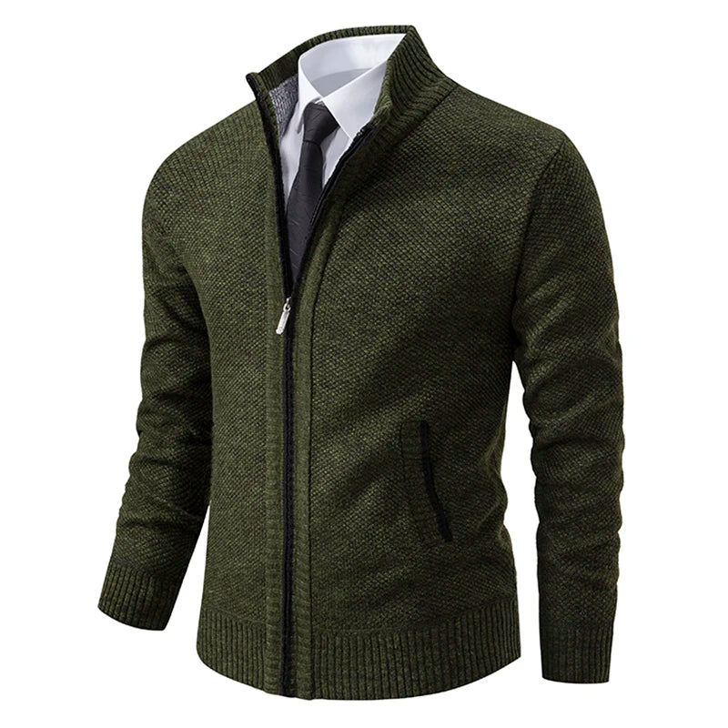 NOVA | Stylish Fleece Zip Cardigan for Men