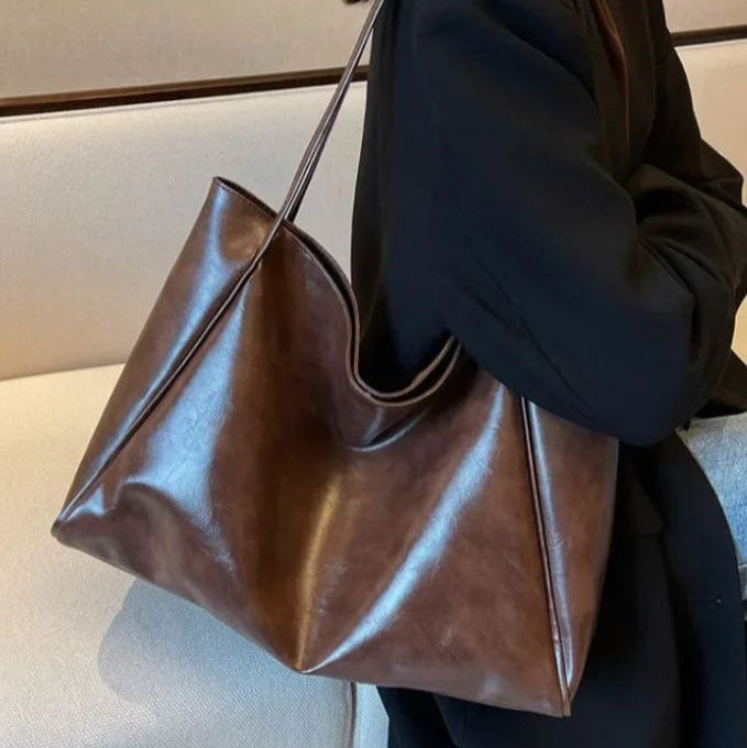 NOVA | Stylish Large PU Leather Handbag
