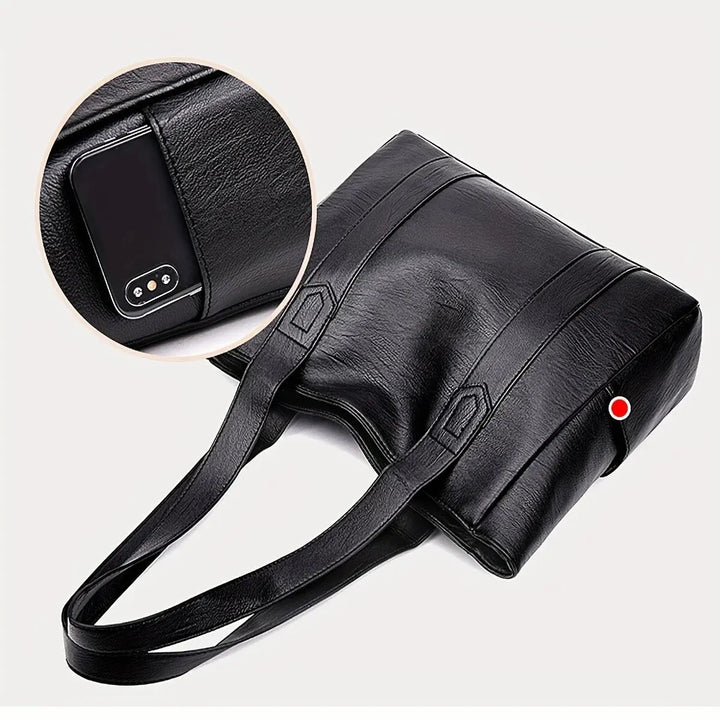 NOVA | Stylish Large PU Leather Work Bag
