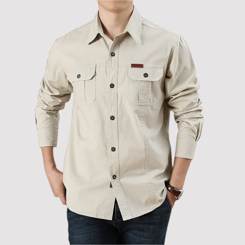 NOVA | Stylish Men's Utility Jacket for Everyday Wear
